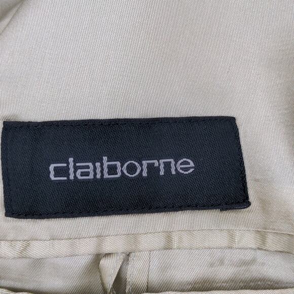 men's claiborne modal blend striped suit - Picture 5 of 10